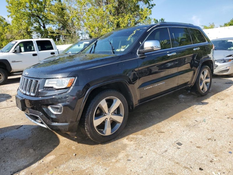 Card image of 2014 Jeep Grand Cherokee Overland with VIN 1C4RJFCT3EC187298